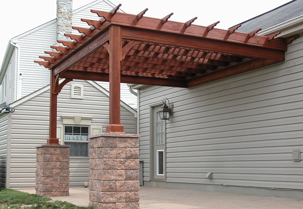 Best Of 22 Pergola Plans Attached To House